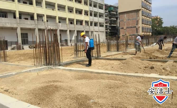 瑞安学校机关防治白蚁